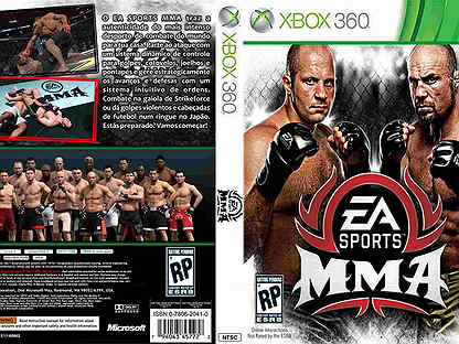 Игры на xbox 360 язык. EA Sports MMA Xbox 360. EA MMA Xbox 360. MMA Xbox 360 диск. EA Sport MMA диск Xbox 360.