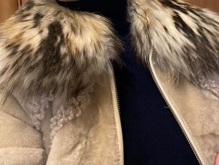 Куртка из натуральной кожи и меха
