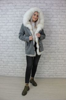 Парка с мехом
