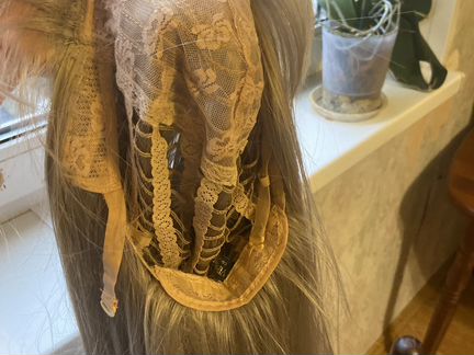 Парик серый