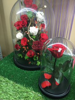 Роза в колбе фирменная оптом