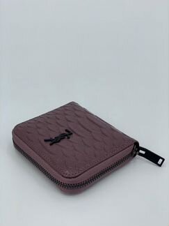 Кошелек Saint Laurent темно розовый