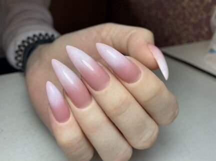 Наращивание ногтей,гель лак