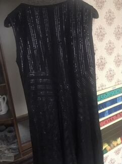 Платье с пайетками новое