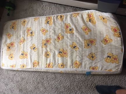 Матрас детский с мишкой