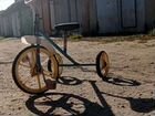 Винтажный детский трехколесный велосипед