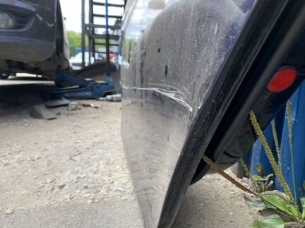 Дверь в сборе левая задняя BMW E60 дорестайлинг до