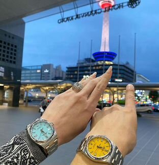 Часы rolex oyster perpetual yellow