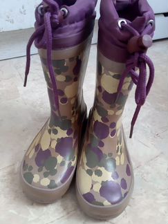 Детские резиновые сапожки 28 размер