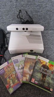 Игровая приставка Xbox 360, kinect, игры