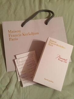 Духи Baccarat Rouge 540 оригинал