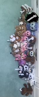 Плюшевые игрушки с блестящими глазками TY