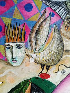 Картина маслом на холсте 