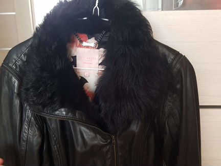 Куртка кожаная Ted Baker