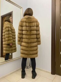 Шуба из куницы