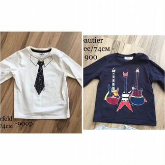 Двойка, джинсы, лонгслив Ralph Lauren Gap Karl Lag