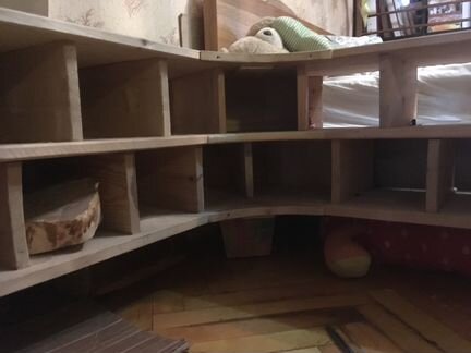 Стеллаж детский hand made