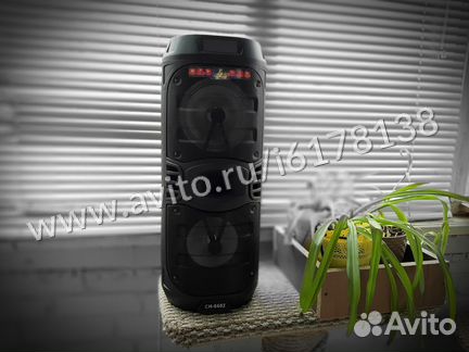 Портативная колонка для Караоке Мощная CH-6602