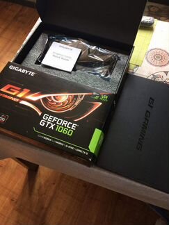 Коробка от Gigabyte gtx1060 g1