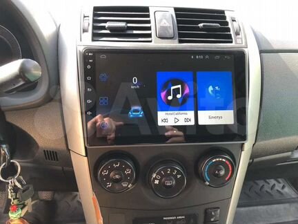 Автомагнитола Toyota Corolla e140 android 9