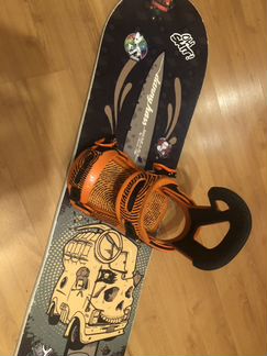 Сноуборд GNU Danny Kass 155 + крепления SwitchBack