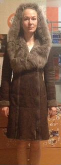 Натуральная дубленка из меха тосканы