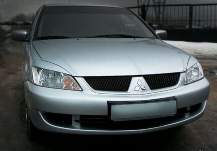 Реснички на фары для Mitsubishi Lancer 9