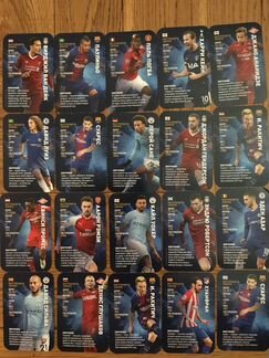 Карточки Звёзды мирового футбола Азбука Вкуса