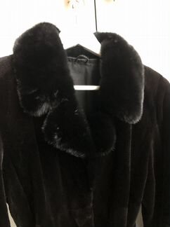 Шуба из меха норки