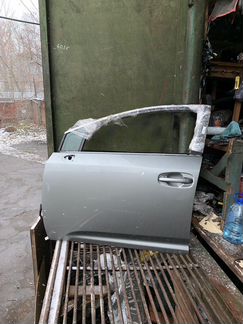 Дверь передняя Тойота Авенсис Avensis T270 серебри