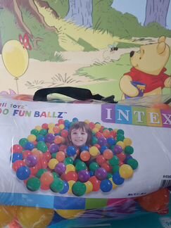 Intex Мячики-шарики для сухого бассейна