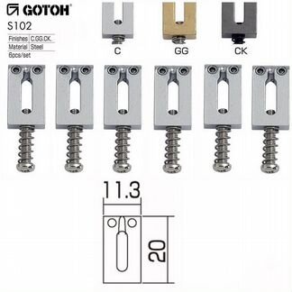 Gotoh S-21, S-102 (сёдла для гитары)
