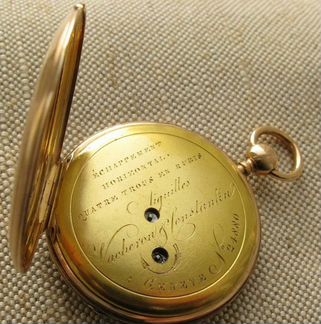 Часы, четвертной репетир vacheron & constantin, 18