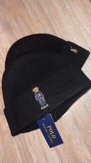 Шапка из шерсти polo ralph lauren bear оригинал